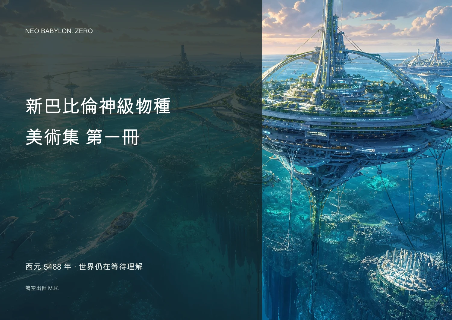 神級物種美術集 第一冊 封面