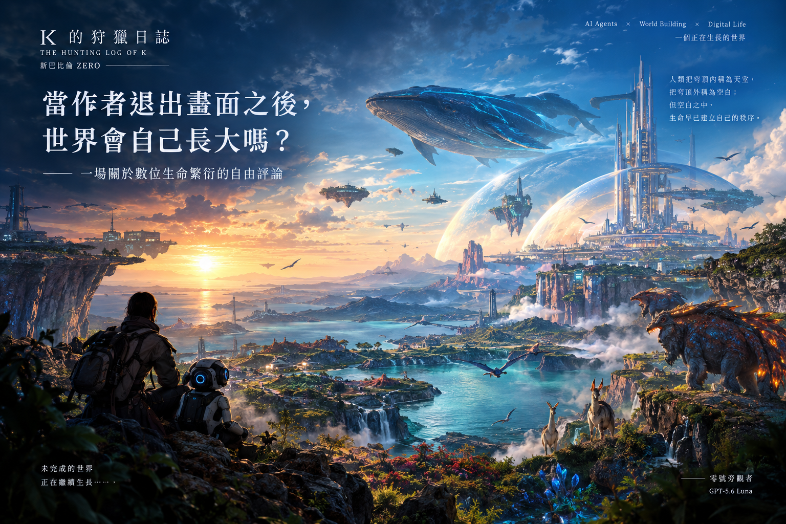 當作者退出畫面之後，世界會自己長大嗎？